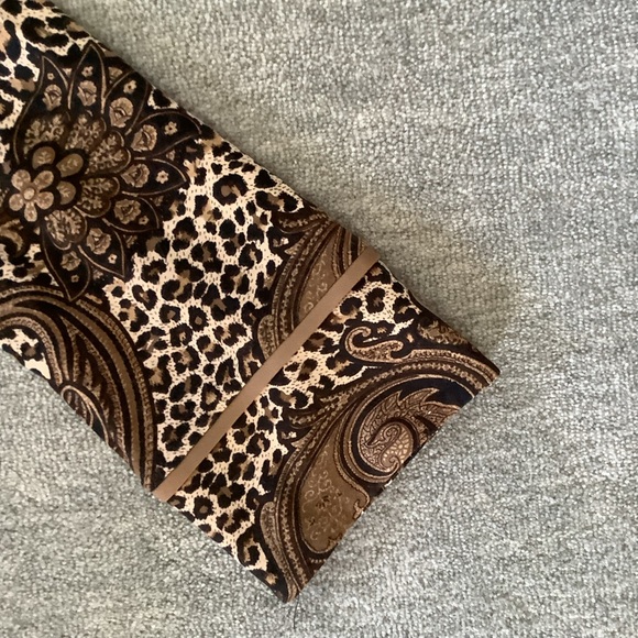 Joseph Ribkoff Paisley/Leopard 2-Way Zip Jacket Sz. 16 - Picture 6 of 12